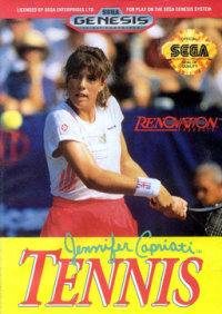 GrandSlam: The Tennis Tournament '92 JP Sega Mega Drive JP box art